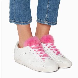 Golden Goose mink tongue sneakers